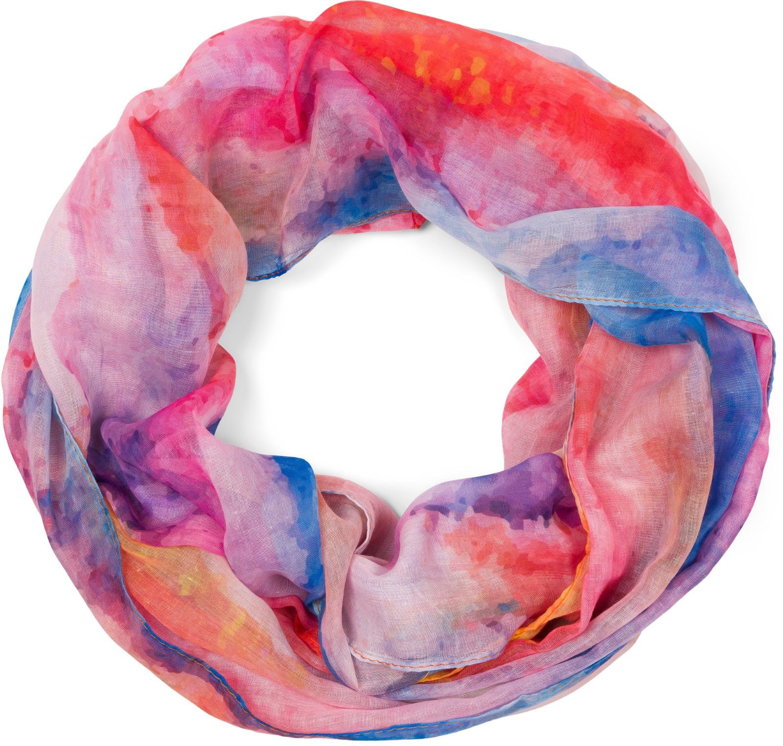 styleBREAKER Loop Loop Aquarell Farbverlauf, (1-St) günstig online kaufen