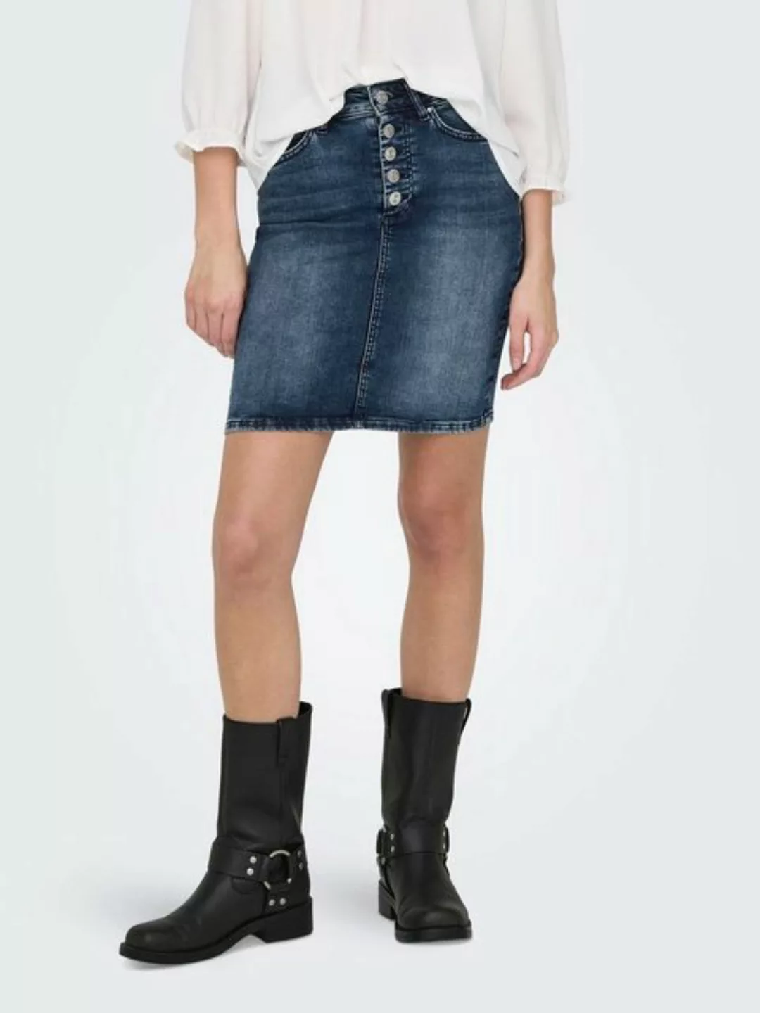 ONLY Jeansrock ONLBLUSH HW BTN SKIRT DNM TAI583 günstig online kaufen