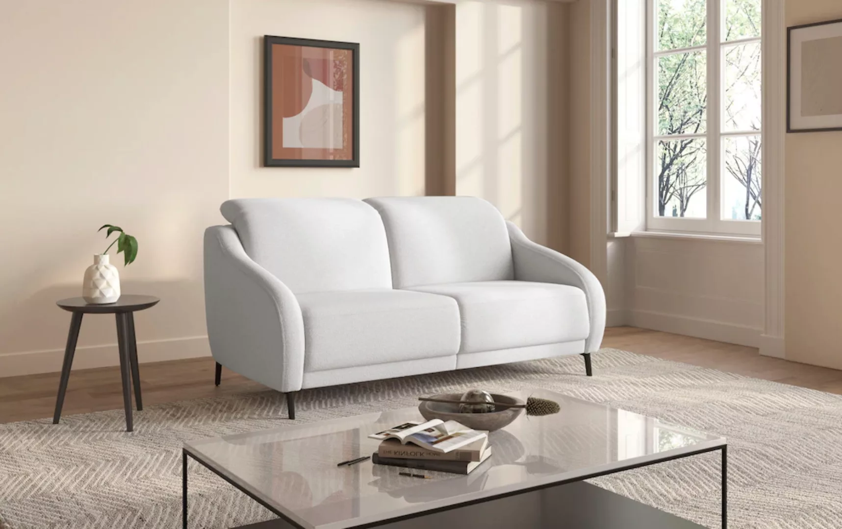 sit&more 3-Sitzer "Blues", wahlweise mit Klapptisch und USB günstig online kaufen