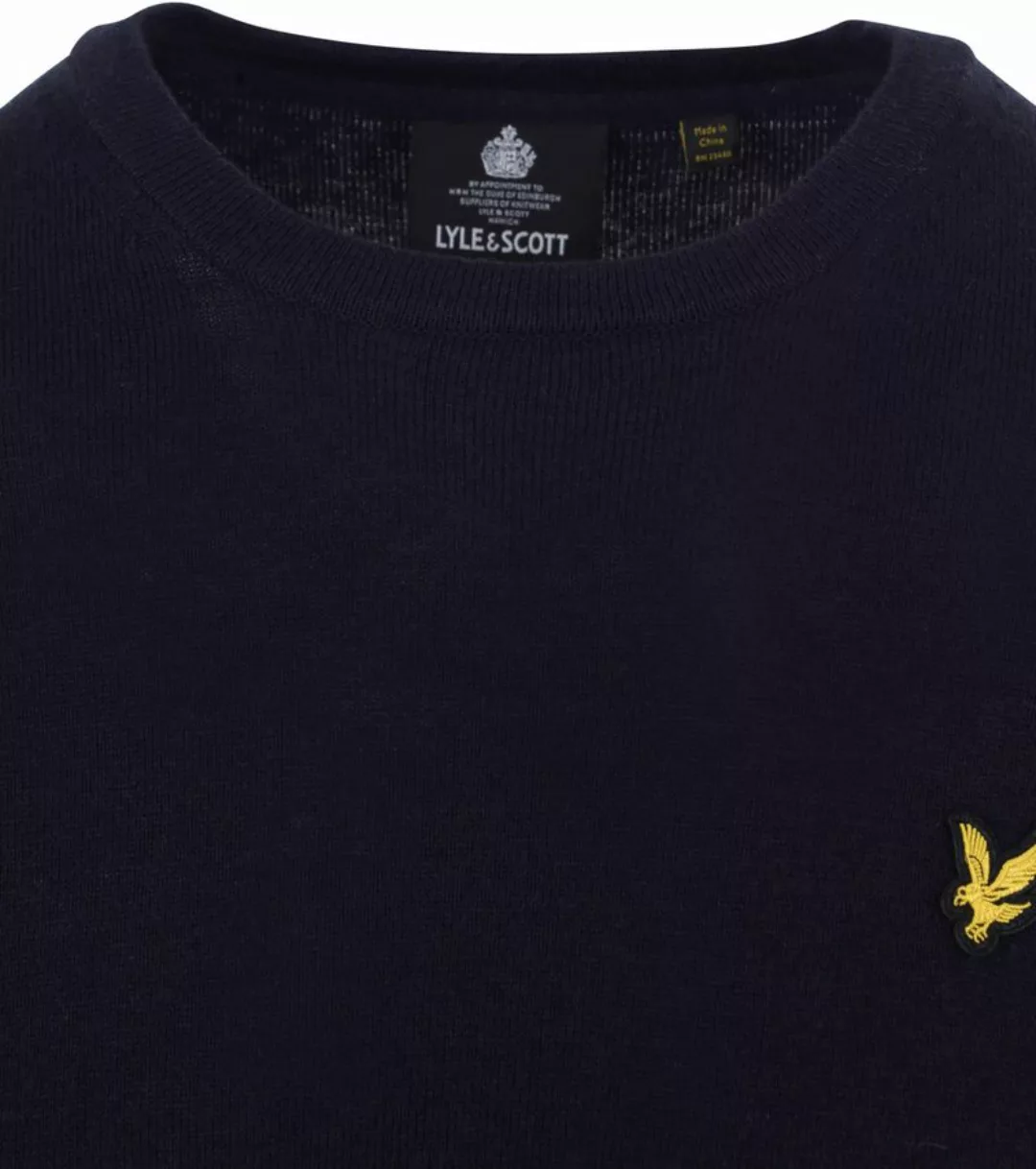 lyle & scott 1874 Pullover Herren blau Wool/Blend günstig online kaufen