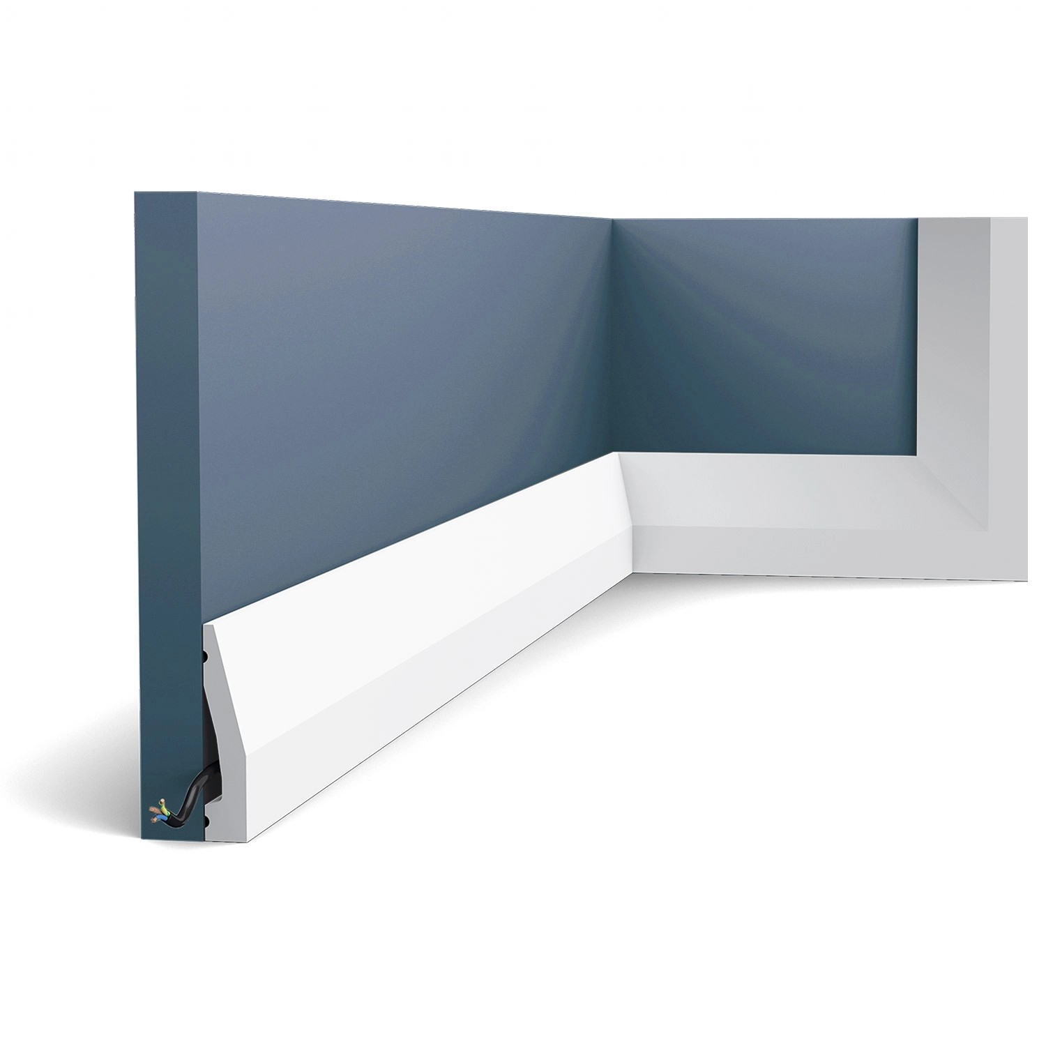 ORAC DECOR SX159 AXXENT Sockelleiste Wandleiste Zierleiste 2 m 200 cm x 1,2 günstig online kaufen