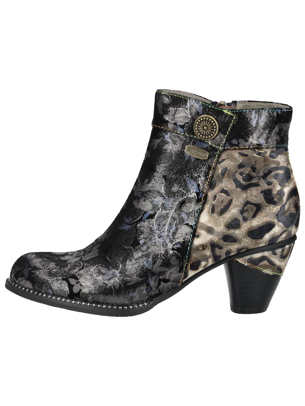LAURA VITA Stiefelette "LAURA VITA Stiefelette Leder/Textil" günstig online kaufen