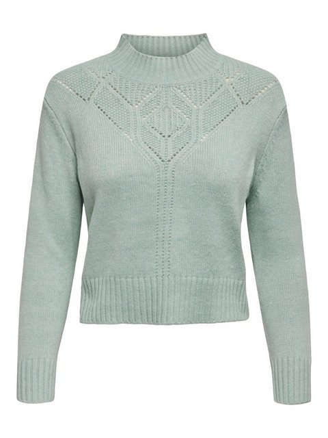 ONLY Strickpullover ALLIE (1-tlg) Lochmuster günstig online kaufen