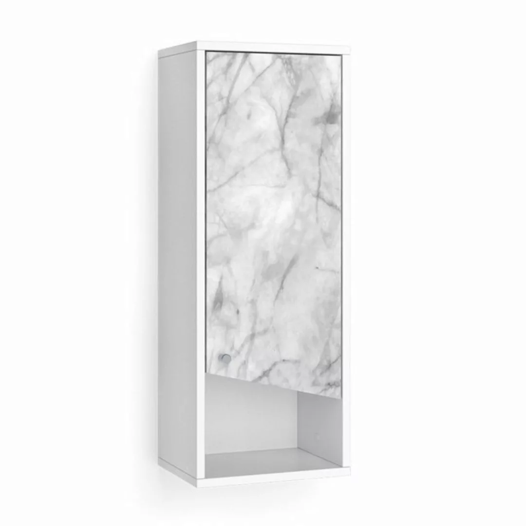 Vicco Hängeschrank Aufbewahrungsschrank Badschrank IRIDA 30 x 79 cm Weiß günstig online kaufen