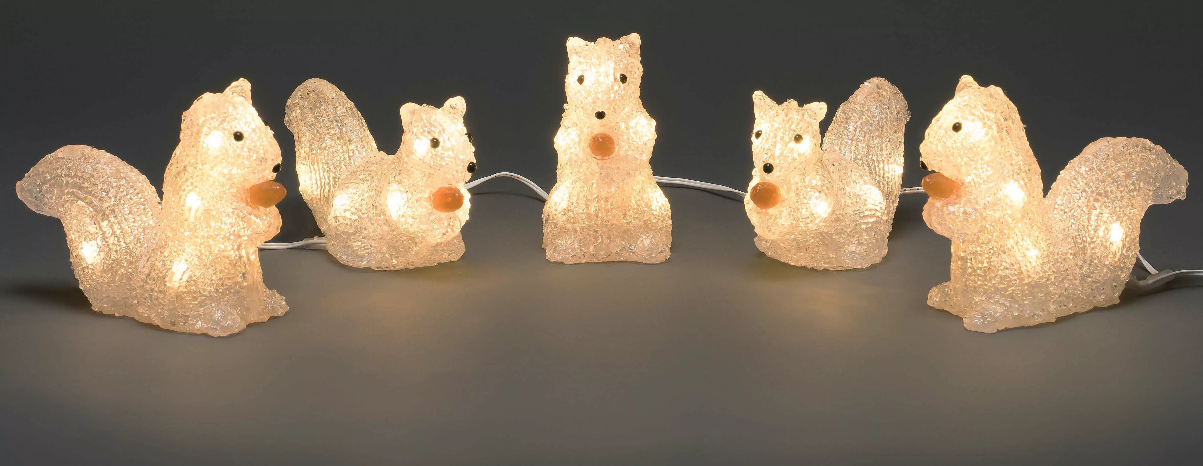 KONSTSMIDE LED-Lichterkette »Eichhörnchen, Weihnachtsdeko aussen« günstig online kaufen