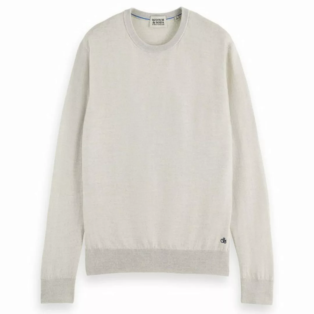 Scotch & Soda Sweater "Strickpullover Essentials - Crewneck pullover in Mer günstig online kaufen