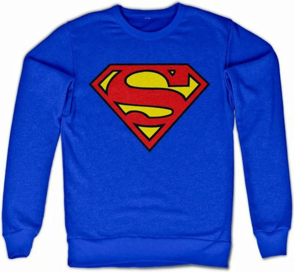 Superman Rundhalspullover günstig online kaufen