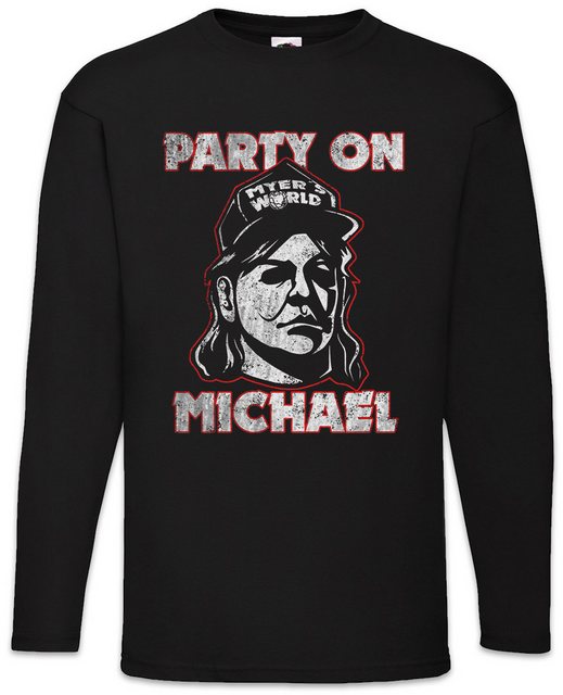 Urban Backwoods Langarmshirt Party On Michael Langarm T-Shirt Halloween Hor günstig online kaufen