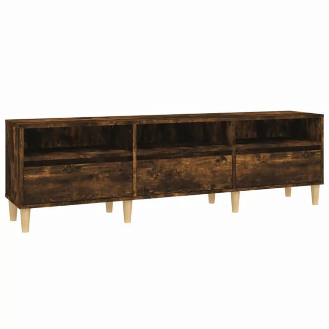 Vidaxl Tv-schrank Räuchereiche 150x30x44,5 Cm Holzwerkstoff günstig online kaufen