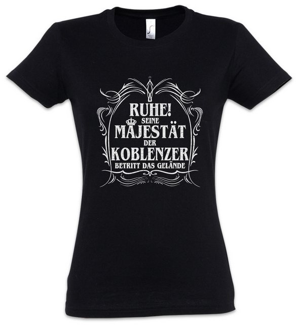 Urban Backwoods Print-Shirt Seine Majestät Der Koblenzer Damen T-Shirt Kobl günstig online kaufen