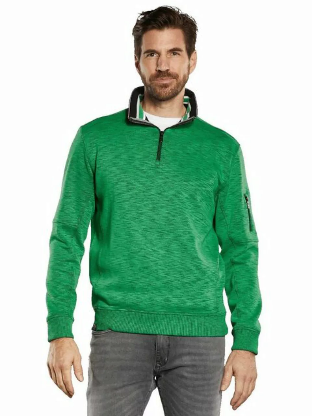 Engbers Sweatshirt Sweatshirt mit Stehkragen günstig online kaufen