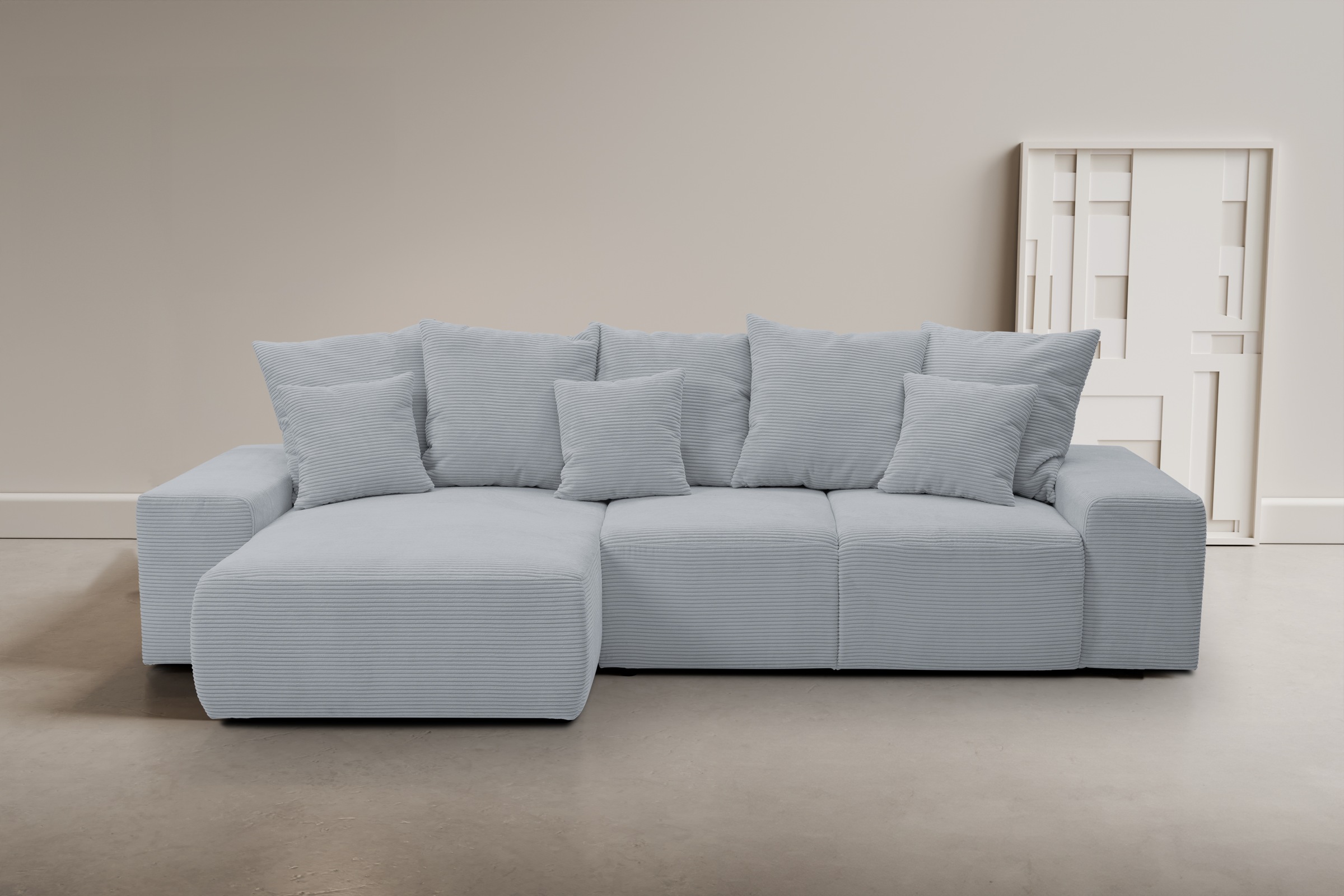 WERK2 Ecksofa »Riwa, modernes Sofa zum Kuscheln und Entspannen, Breite 300c günstig online kaufen