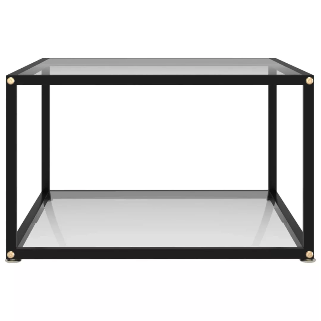 Beistelltisch Transparent 60x60x35 Cm Hartglas günstig online kaufen