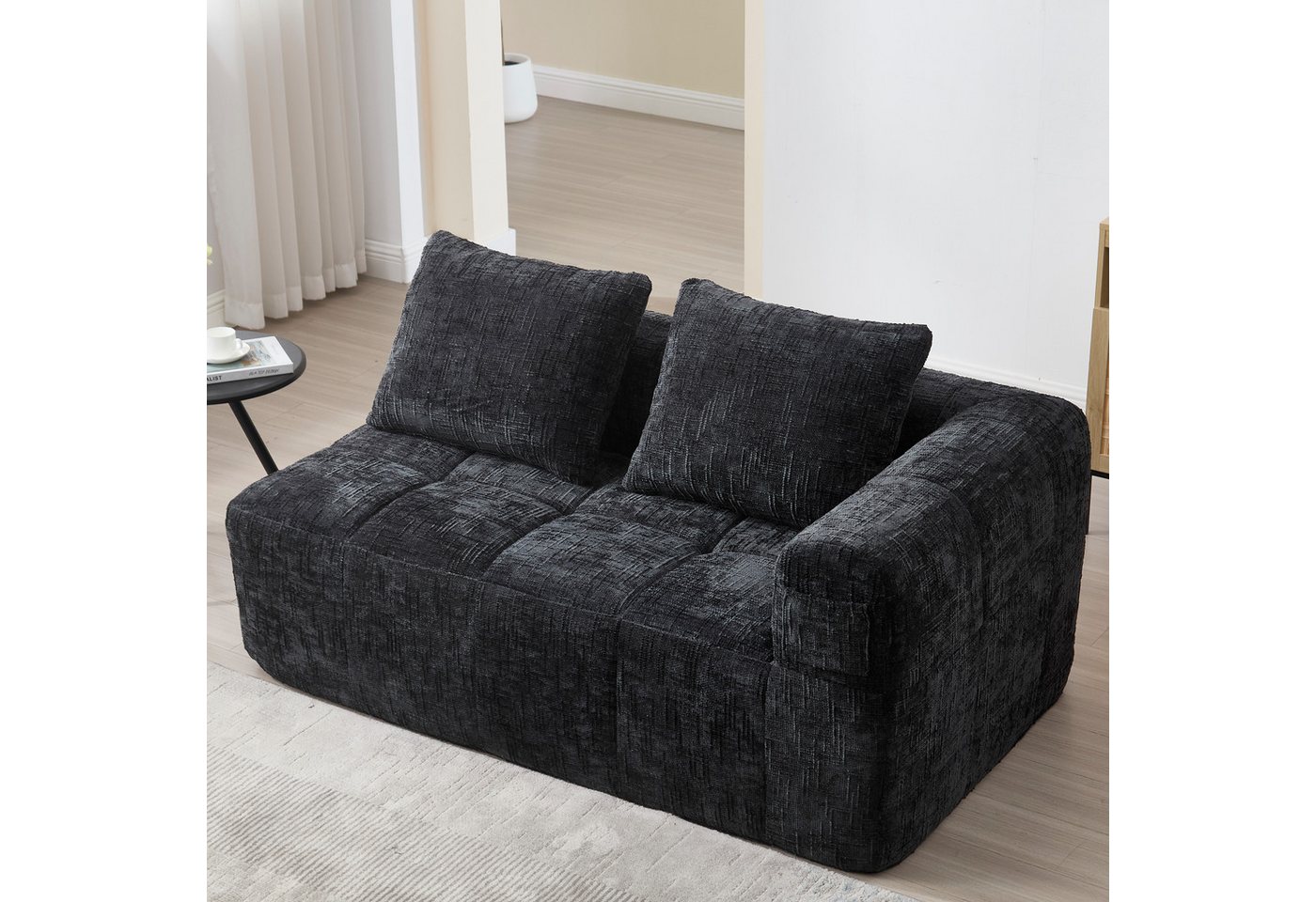 HAUSS SPOLE Sofa Ecksofa Chaiselongue-Sofa mit Kissen & Seitentaschen, Chen günstig online kaufen