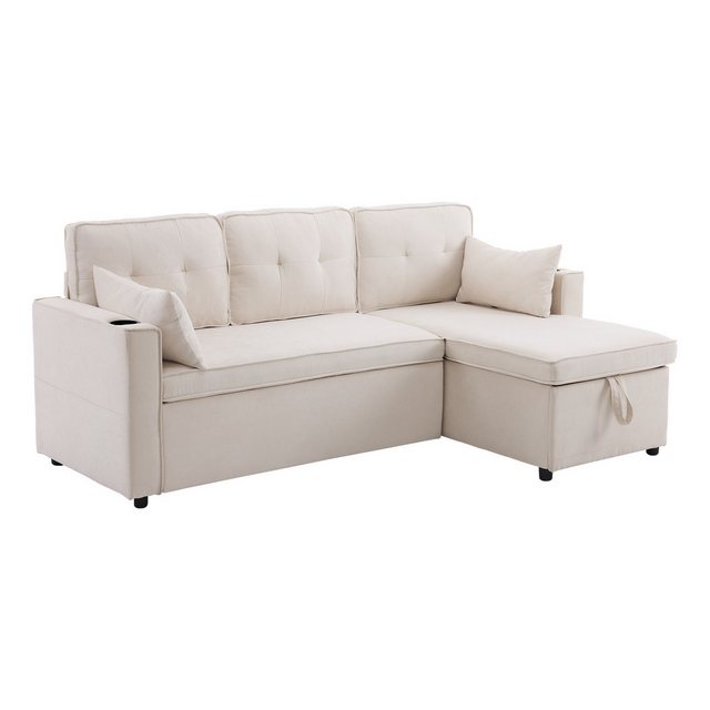 DOPWii Sofa Schlafsofa mit Schlaffunktion,L-förmiges Sofa,Polstermöbel,Sofa günstig online kaufen