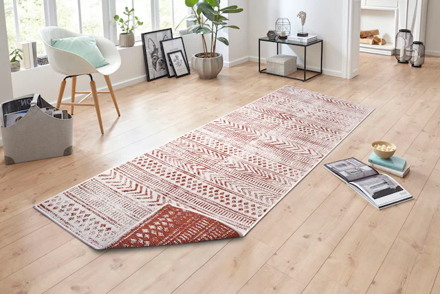 NORTHRUGS Teppich »BIRI Wendeteppich«, rechteckig, 5 mm Höhe, In-& Outdoor, günstig online kaufen