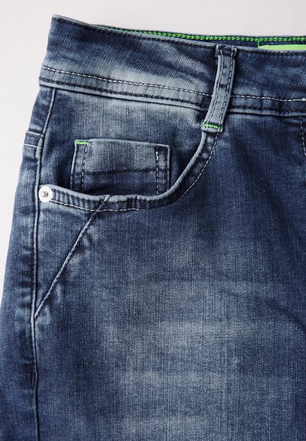 Cecil Loose-fit-Jeans mit Knopfleiste günstig online kaufen