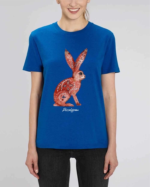 Hase, Kaninchen, Cute, Knuddelig, Boho Tshirt Aus Bio Baumwolle günstig online kaufen