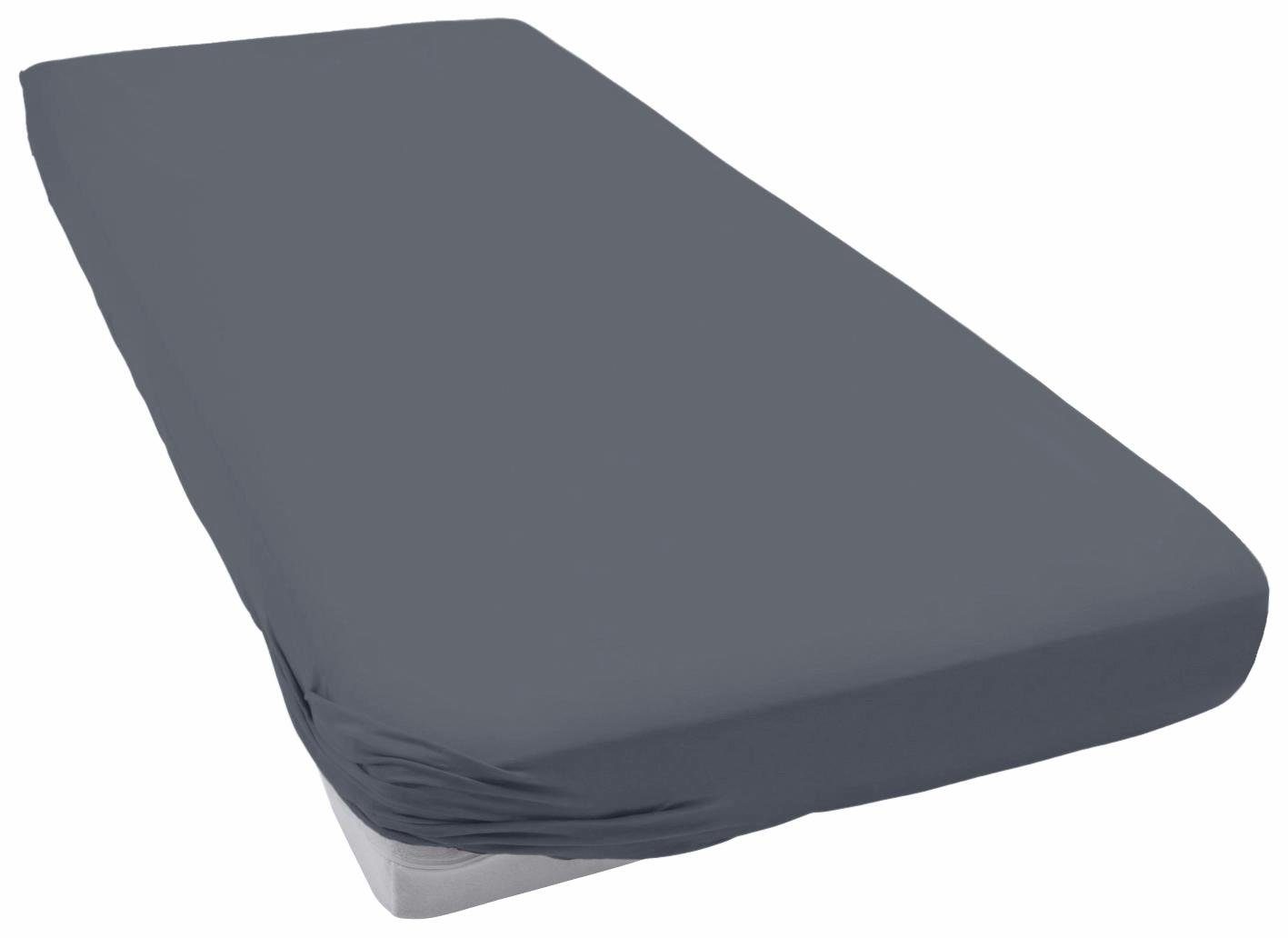 Primera Spannbettlaken Elasthan-Feinjersey Boxspring, Jersey-Elasthan, Gumm günstig online kaufen