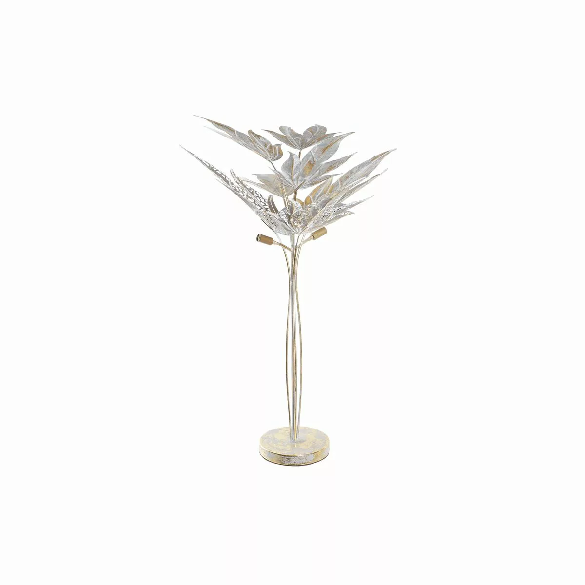 Stehlampe Dkd Home Decor Grau Metall Tropical Pflanzenblatt (51 X 51 X 87 C günstig online kaufen