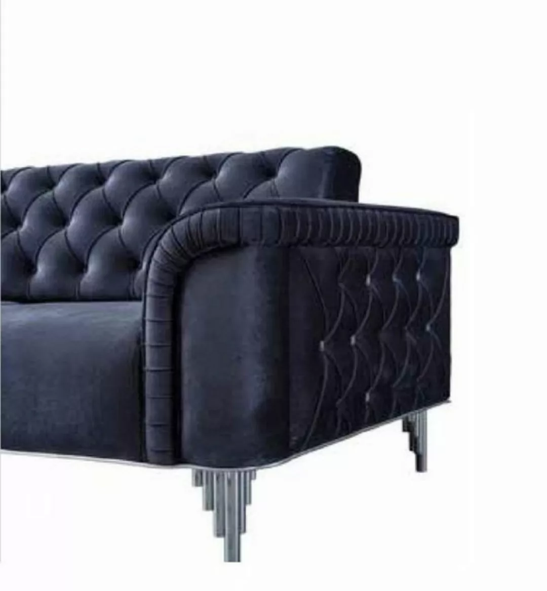 JVmoebel 2-Sitzer Moderner Zweisitzer Textilsofa Wohnzimmer Sitzmöbel Beque günstig online kaufen