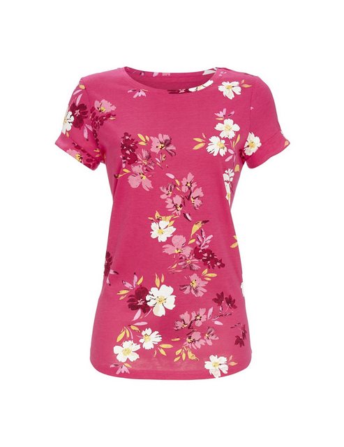 Ringella Pyjamaoberteil mit Blumendessin (1-tlg) günstig online kaufen