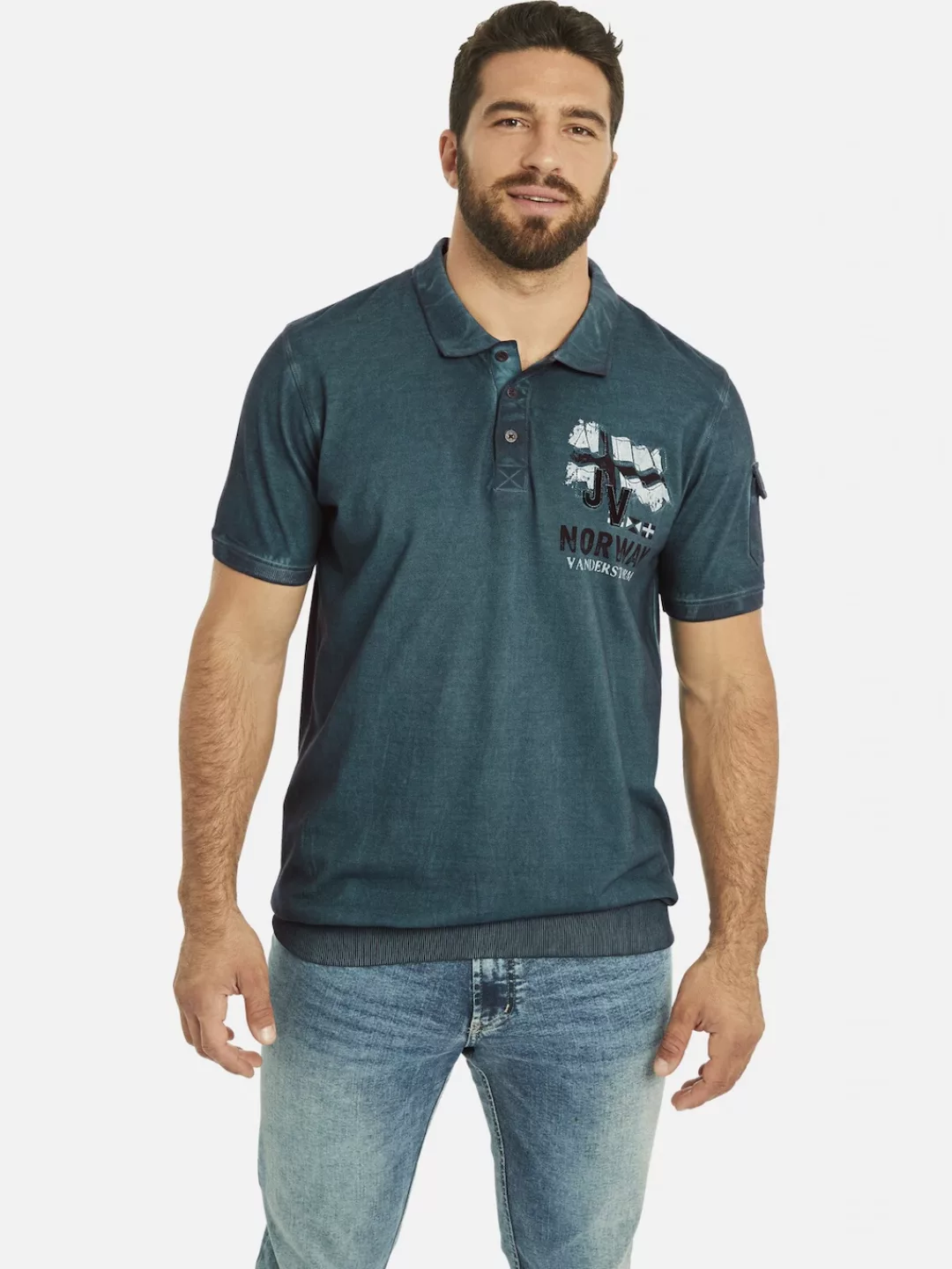 Jan Vanderstorm Poloshirt "Poloshirt ALSING" günstig online kaufen