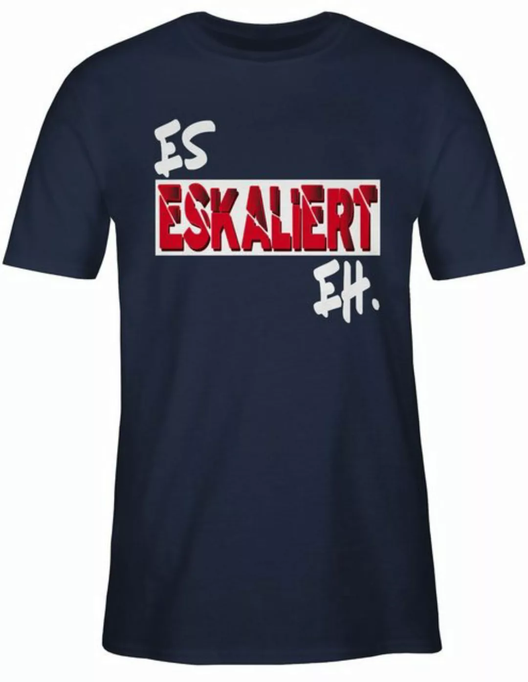 Shirtracer T-Shirt Es eskaliert eh Festival günstig online kaufen