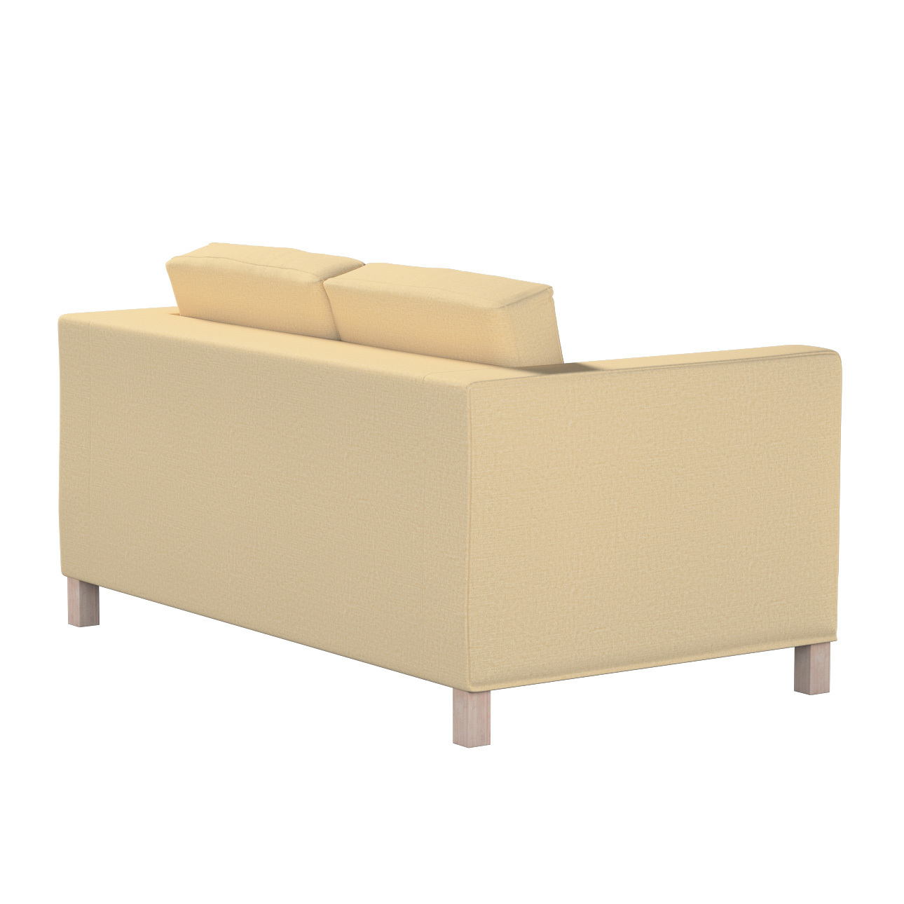 Bezug für Karlanda 2-Sitzer Sofa nicht ausklappbar, kurz, sandfarben, 60cm günstig online kaufen