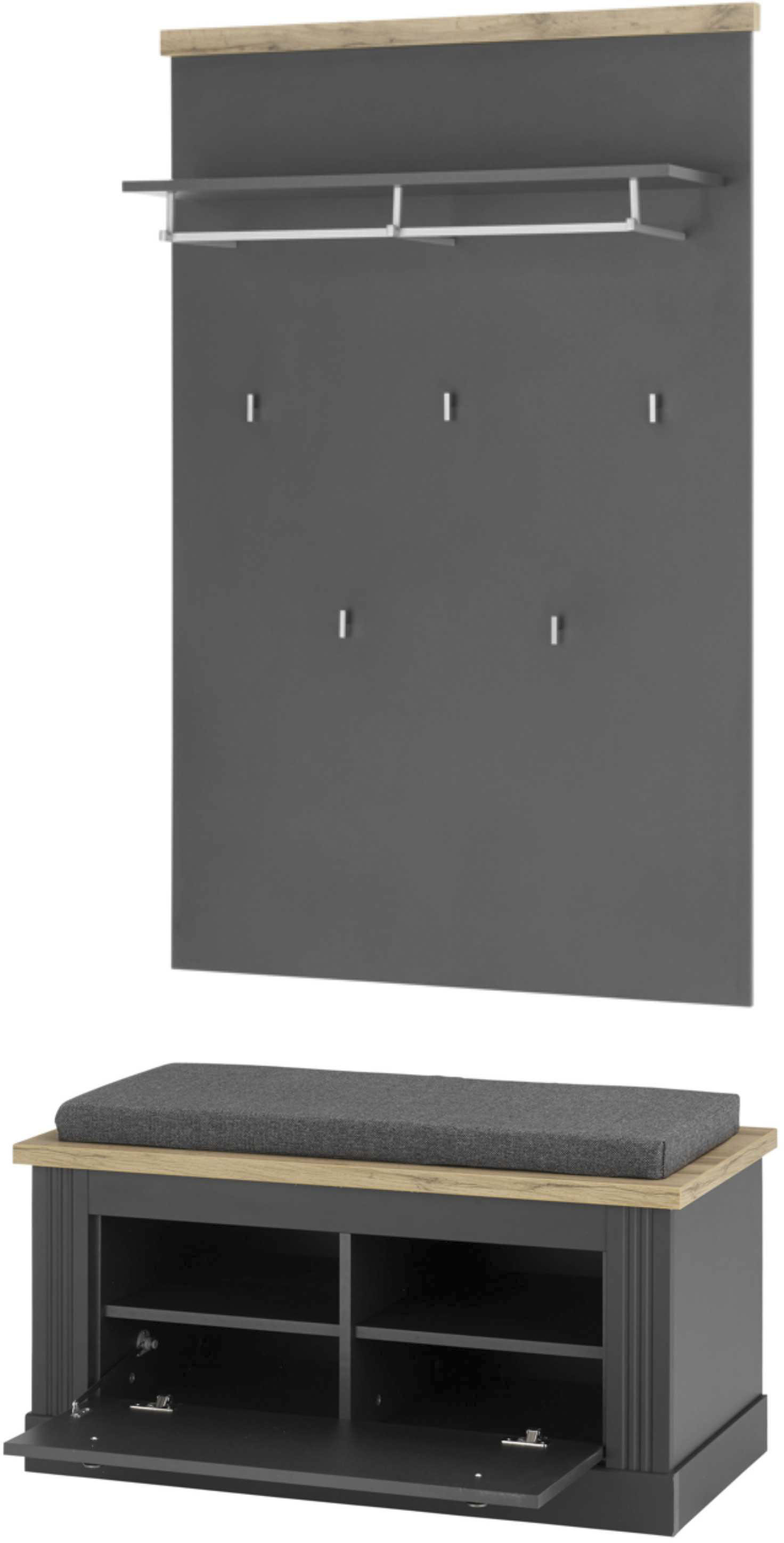Home affaire Garderoben-Set "WESTMINSTER BESTSELLER", (2 St., Schuhbank, Wa günstig online kaufen