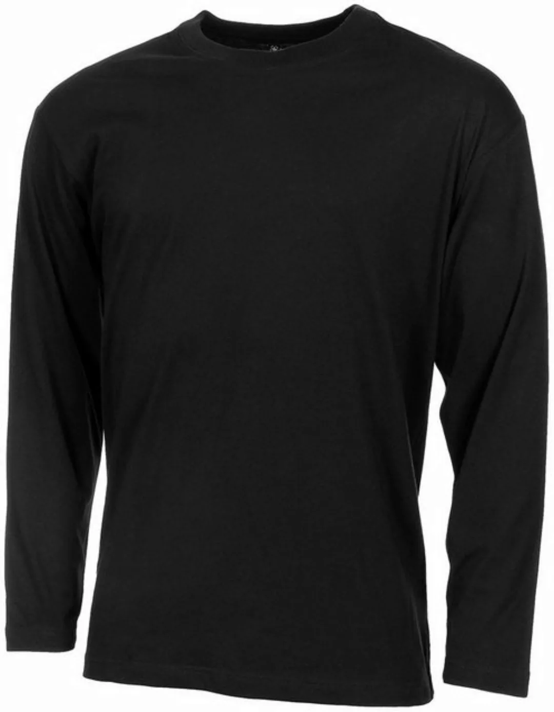 MFH T-Shirt MFH US Shirt, langarm, 170 g/m², schwarz günstig online kaufen