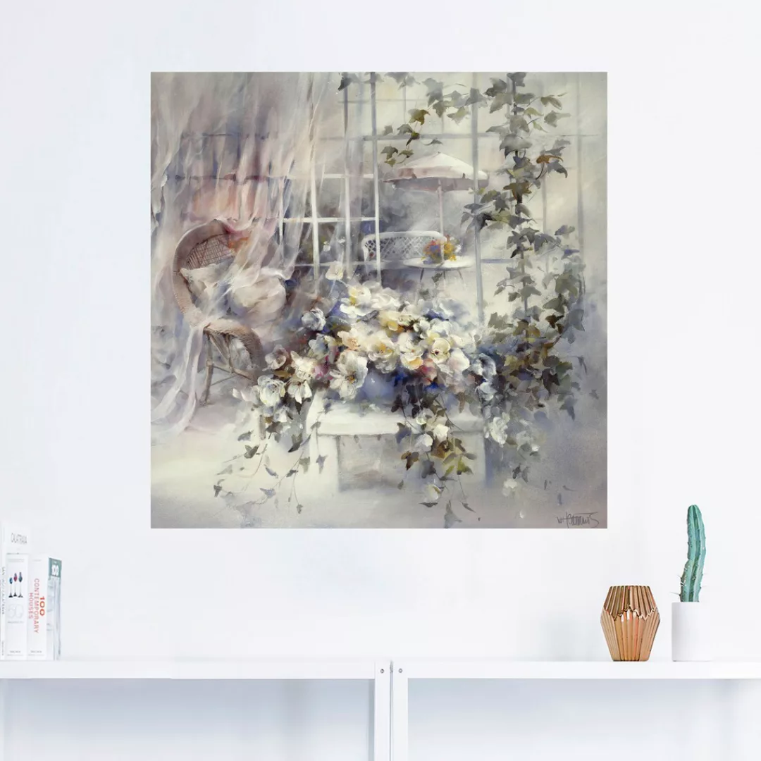 Artland Wandbild "Bezaubernde Moment", Blumen, (1 St.), als Leinwandbild, P günstig online kaufen