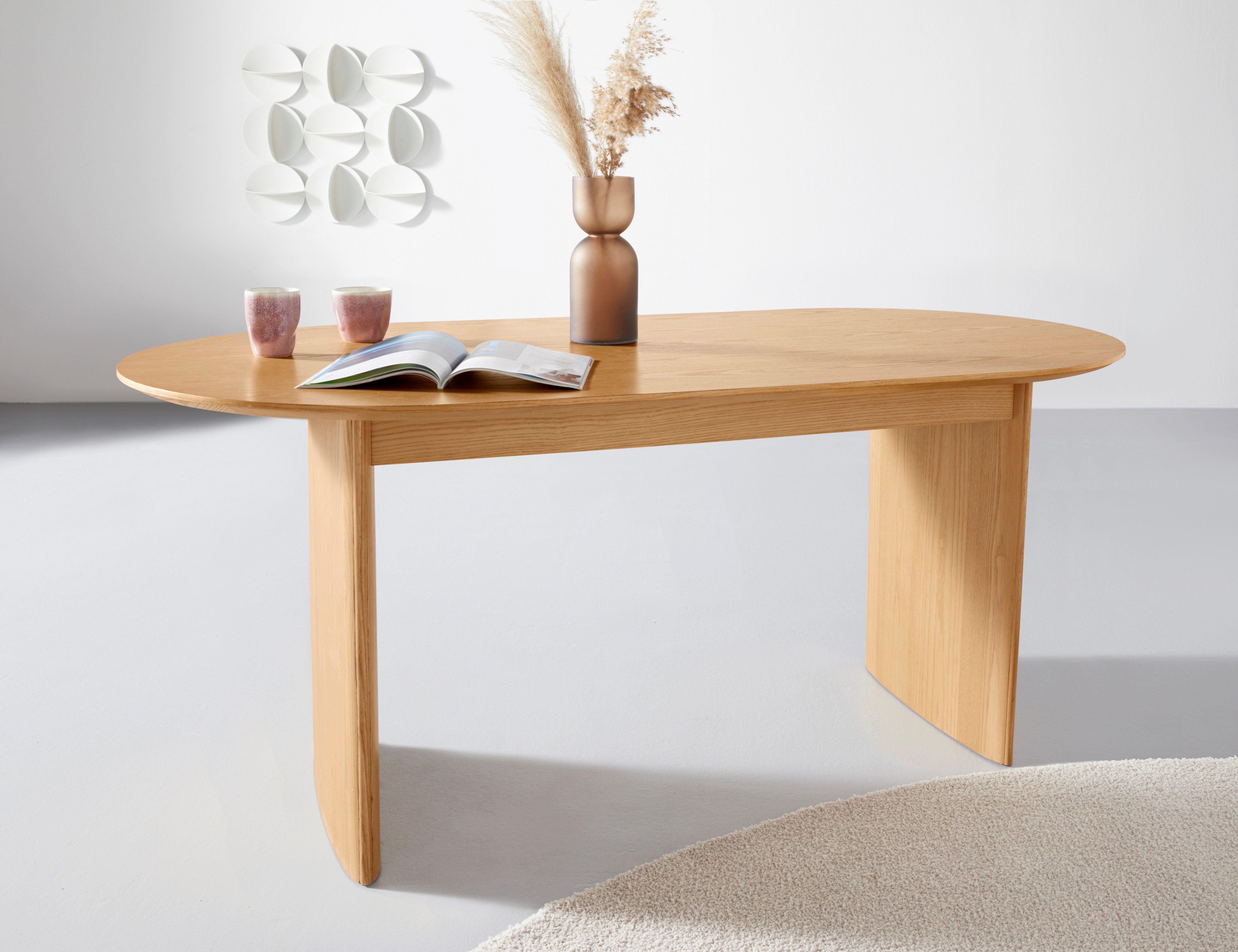 LeGer Home by Lena Gercke Esstisch "Melinda, TOPSELLER", aus massivem Esche günstig online kaufen