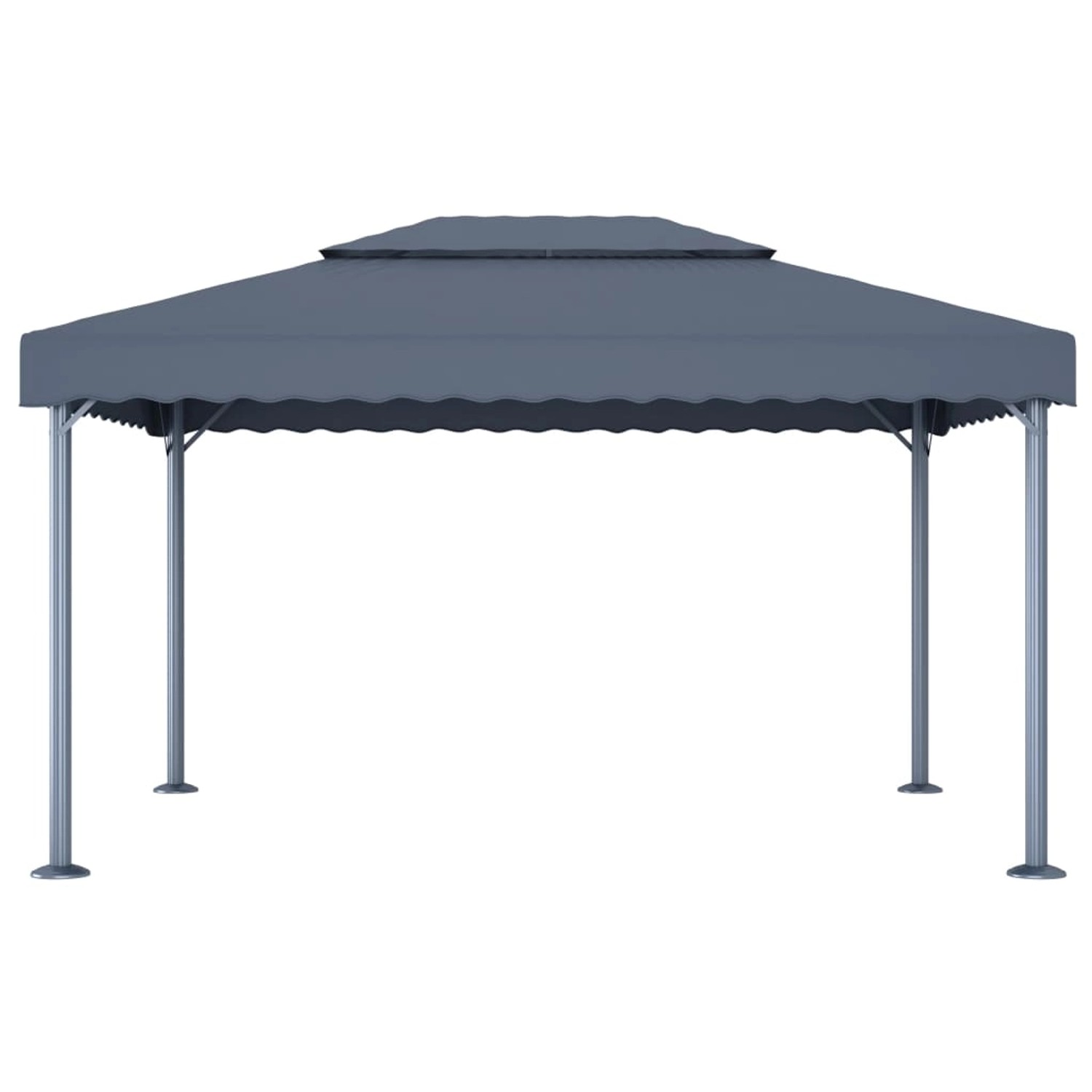 Pavillon 400 X 300 Cm Anthrazit Aluminium günstig online kaufen