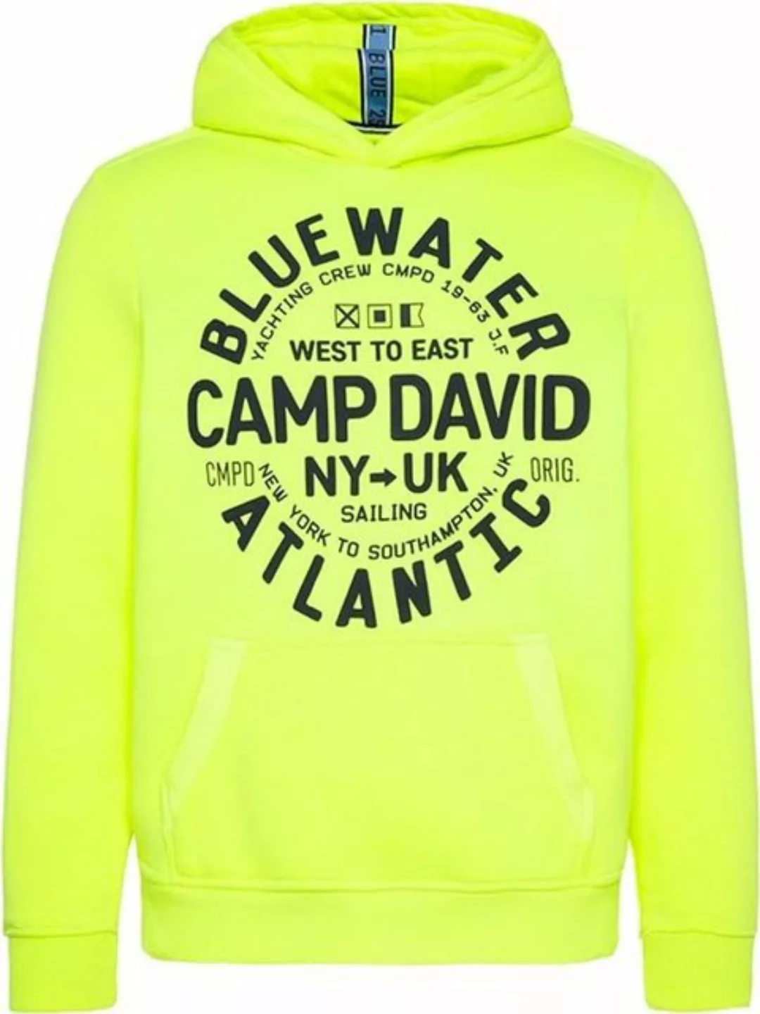 CAMP DAVID Kapuzensweatshirt mit Frontprint günstig online kaufen