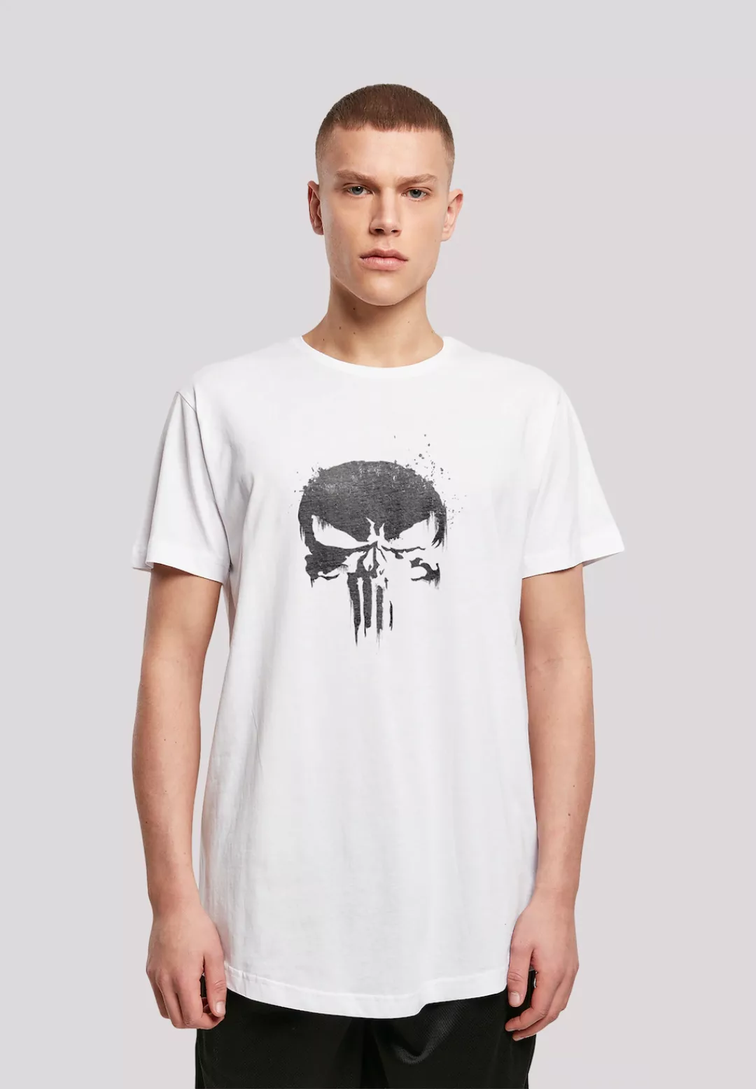 F4NT4STIC T-Shirt "Marvel Knights Punisher TV Skull", Print günstig online kaufen