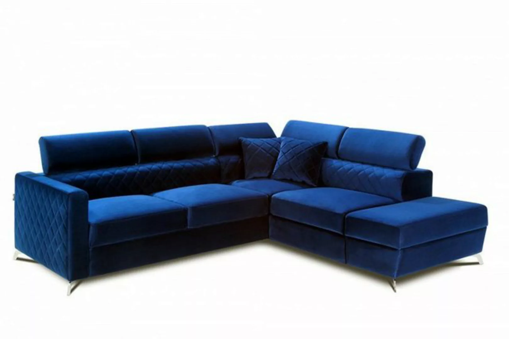 JVmoebel Ecksofa Ecksofa L-Form Couch Design Polster Textil Bettfunktion St günstig online kaufen