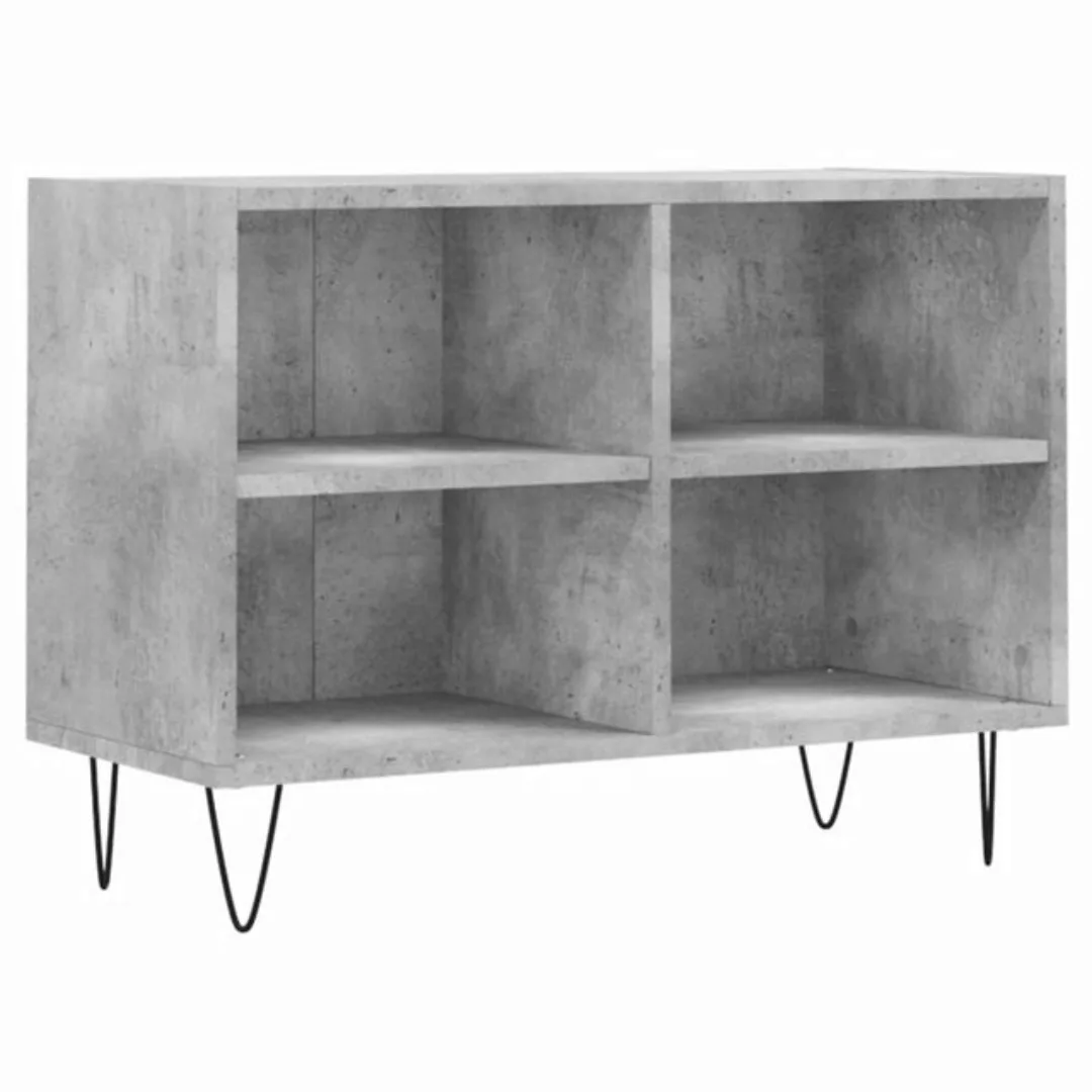 vidaXL TV-Schrank TV-Schrank Betongrau 69,5x30x50 cm Spanplatte günstig online kaufen