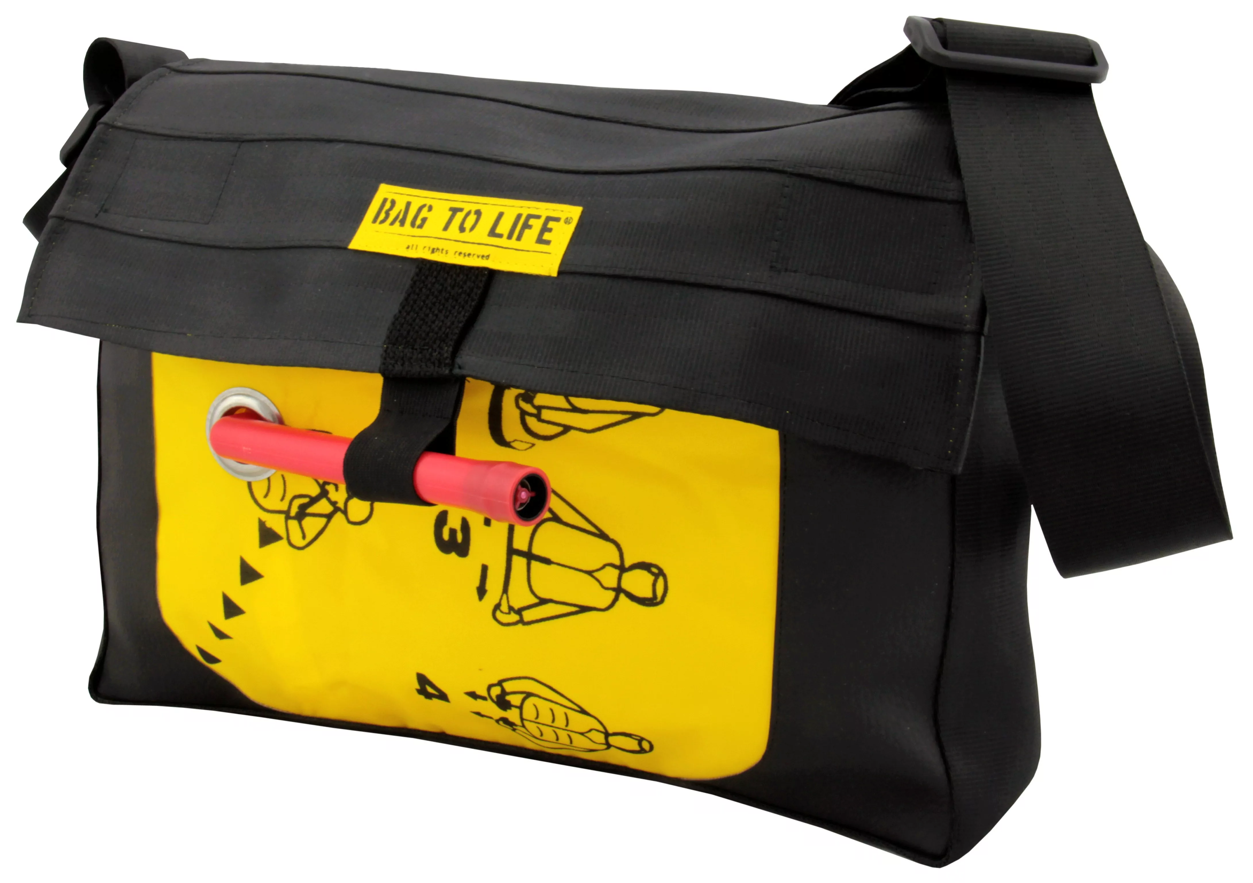 Bag to Life Umhängetasche "Co Pilot, Alltagstasche", aus recyceltem Materia günstig online kaufen
