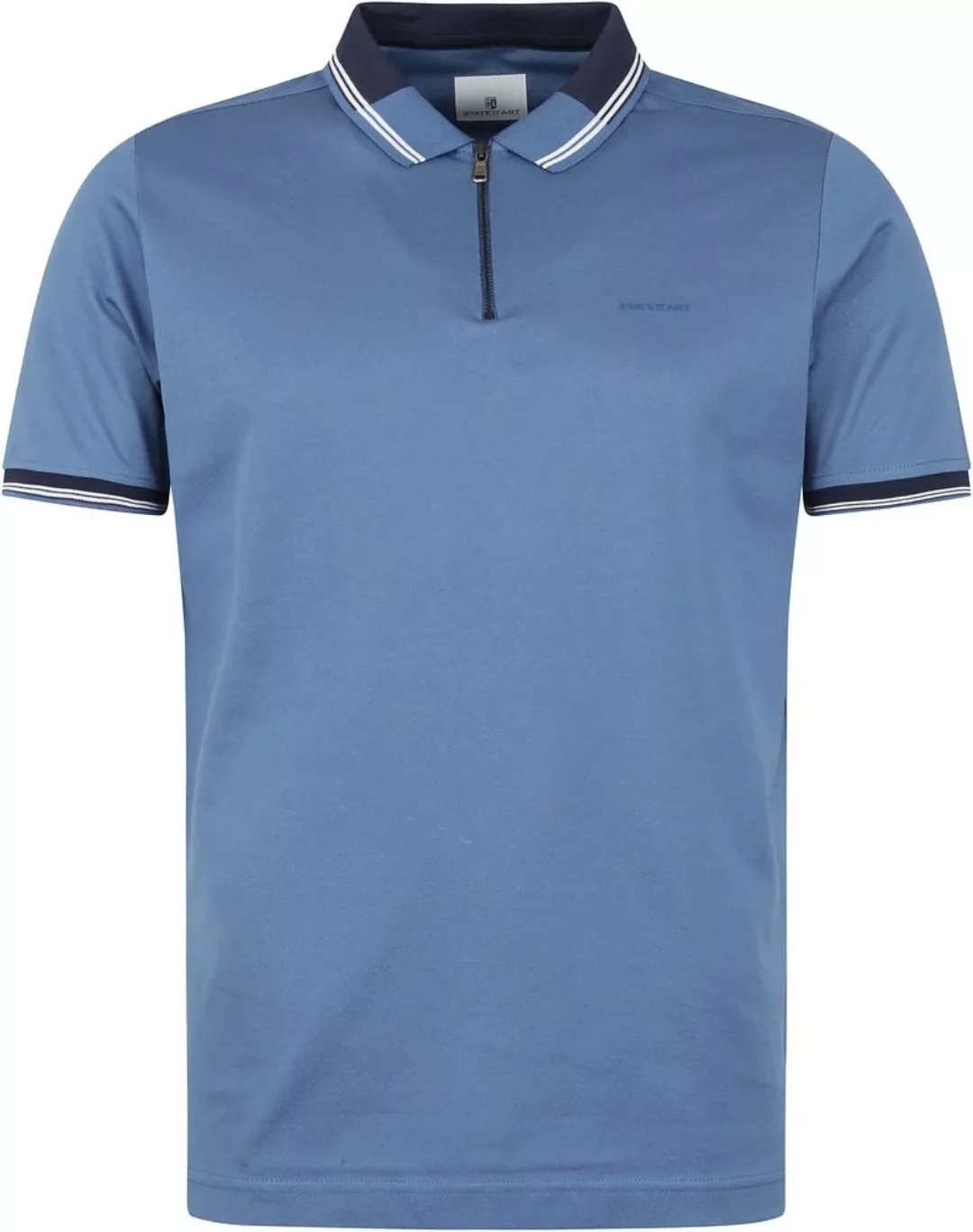 State Of Art Poloshirt Blau - Größe M günstig online kaufen