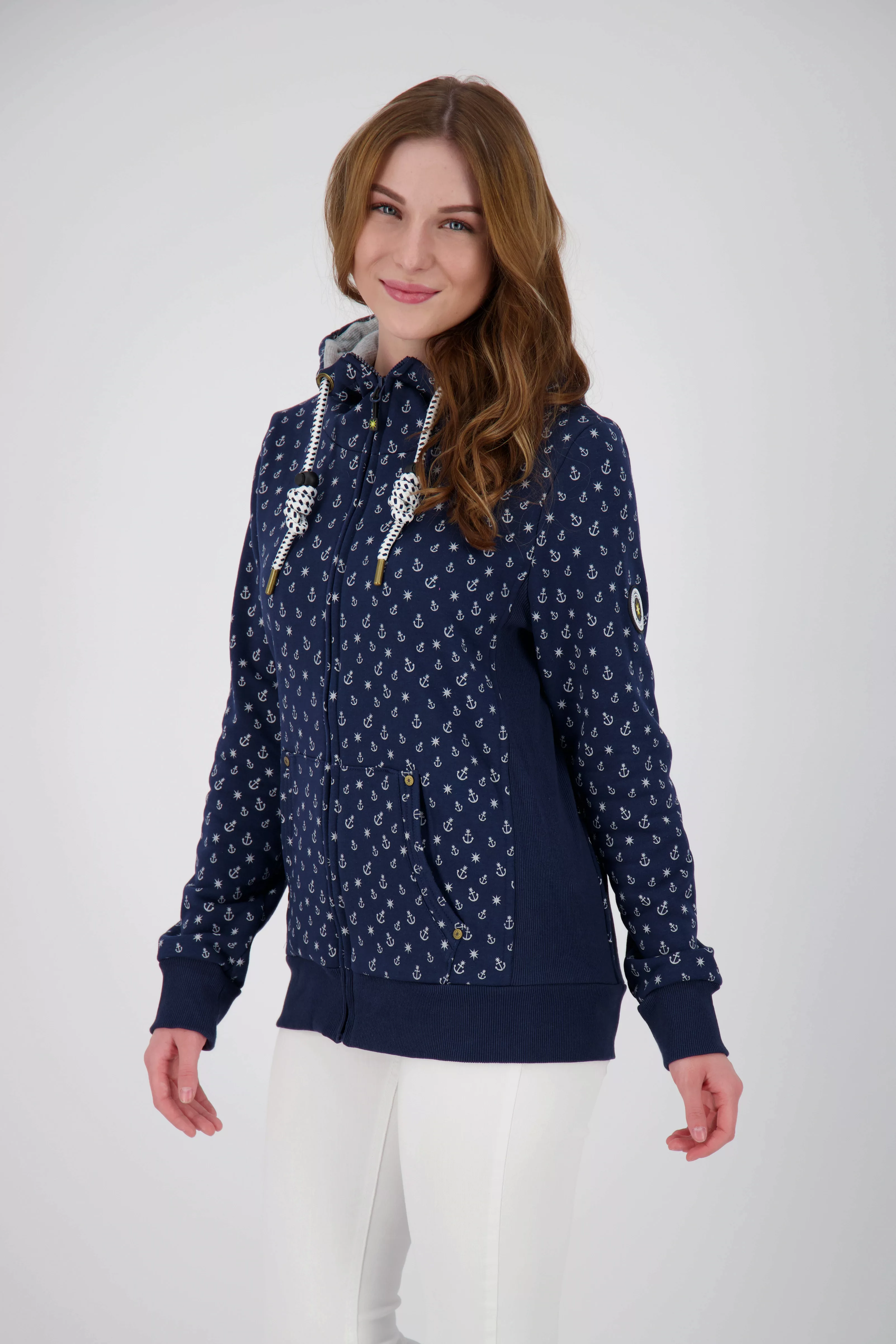 ankerglut Kapuzensweatshirt "ANCHORAGE Women", in lässigem Oversized-Schnit günstig online kaufen