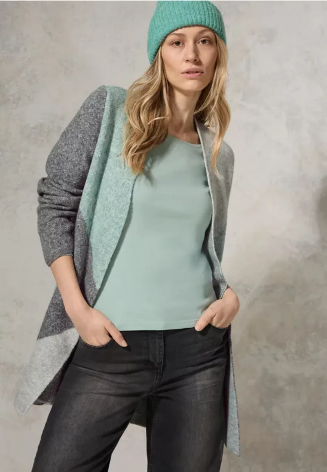 Colorblock Cardigan günstig online kaufen