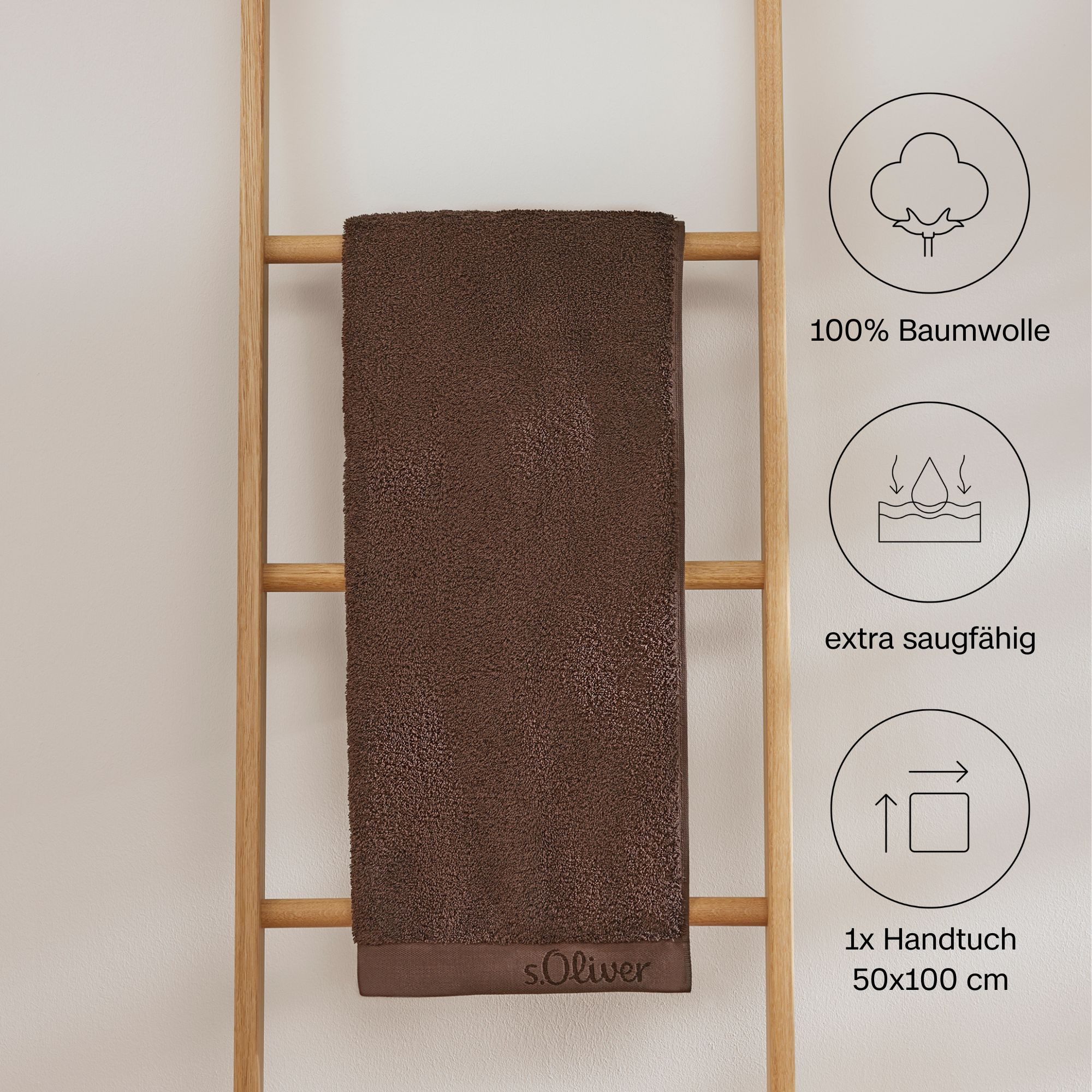 s.Oliver Handtuch s.Oliver, Premium Qualität, 600 günstig online kaufen