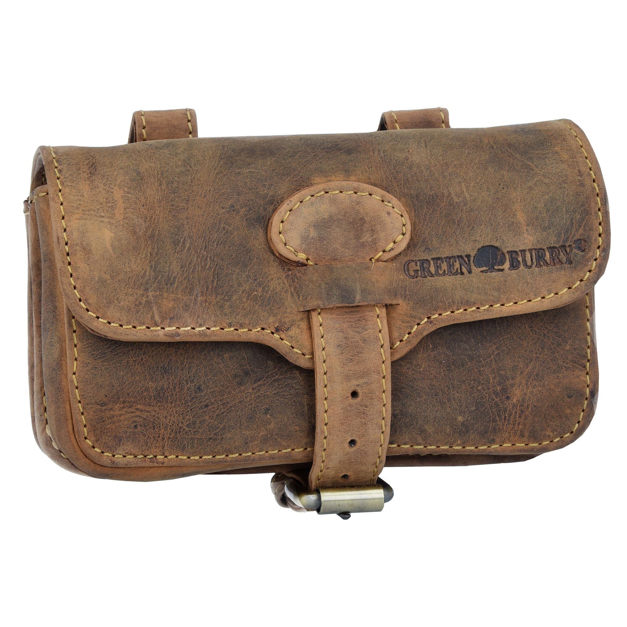 Greenburry Gürteltasche Vintage, Leder Bauchtasche, Bikertasche, günstig online kaufen