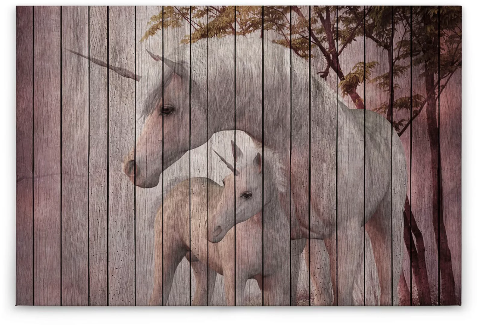 A.S. Création Leinwandbild "fantasy 4", Kunst-Tiere-Kinder, (1 St.), Keilra günstig online kaufen