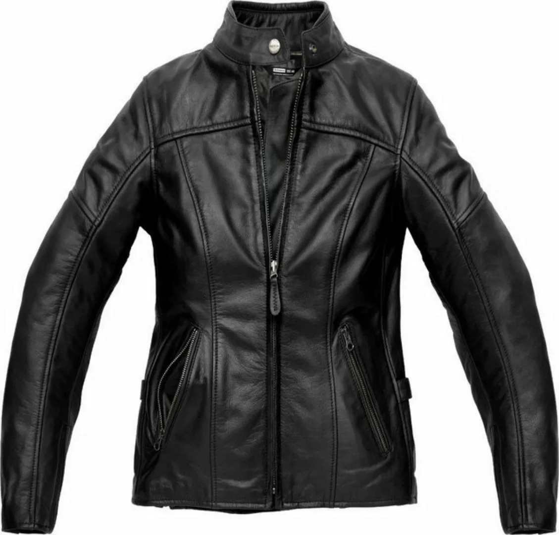 SpiDi Motorradjacke Mack Damen Motorrad Lederjacke günstig online kaufen