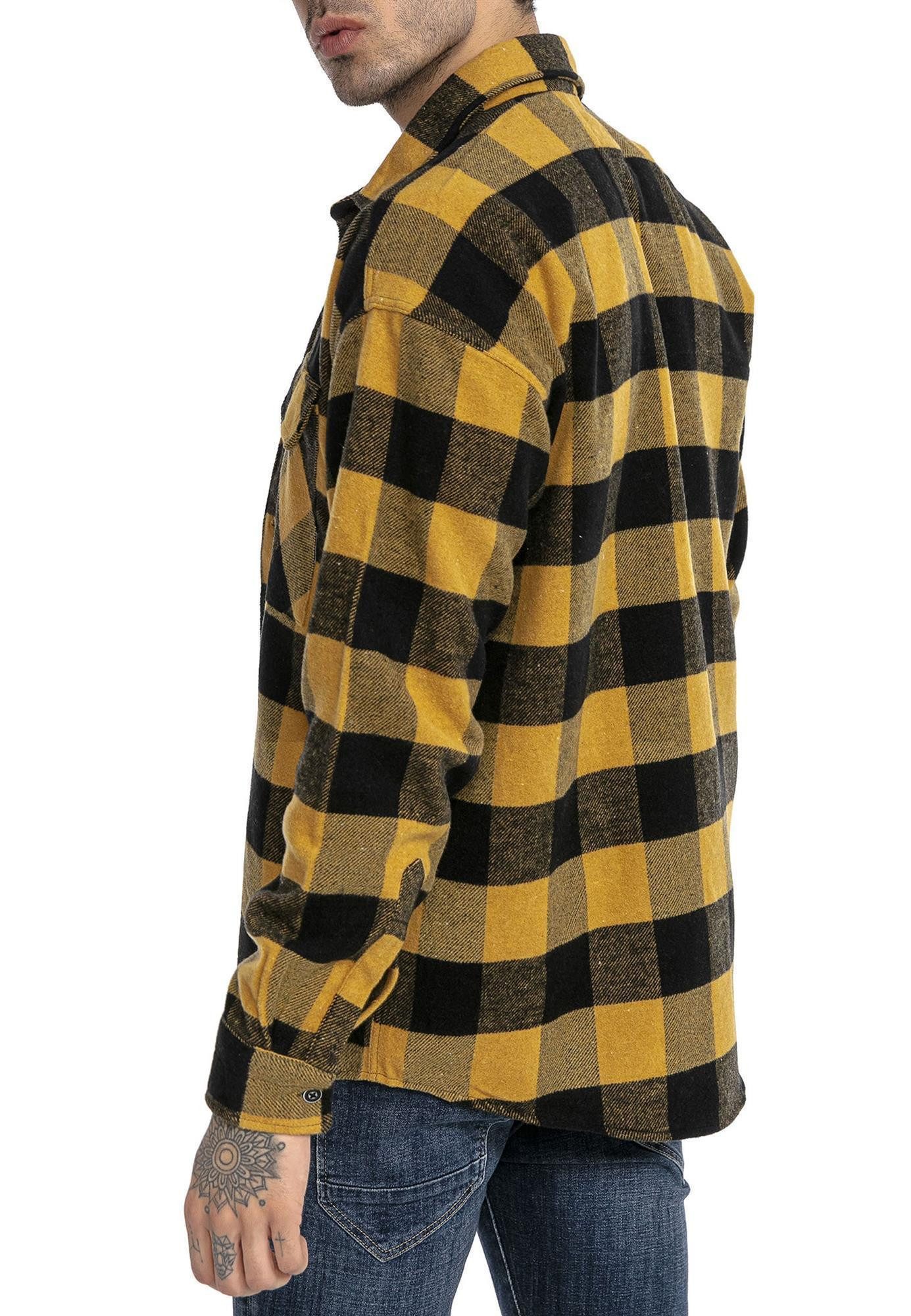 RedBridge Karohemd kariertes Holzfällerhemd im Vintage günstig online kaufen