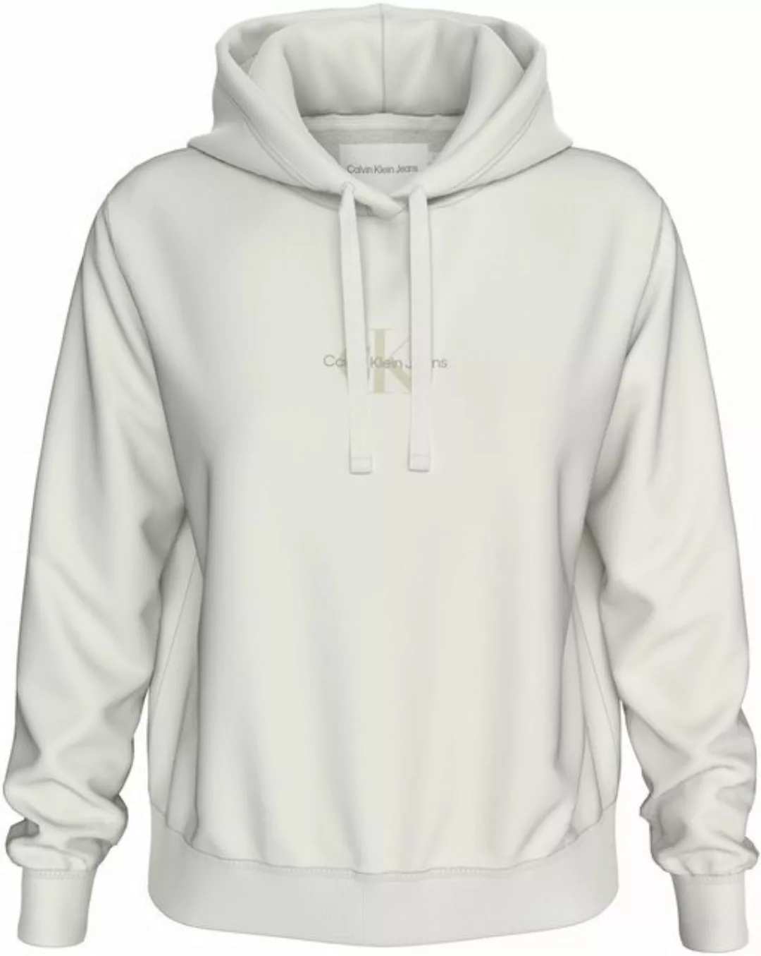 Calvin Klein Jeans Kapuzensweatshirt MONOLOGO REGULAR HOODIE mit Logoprägun günstig online kaufen