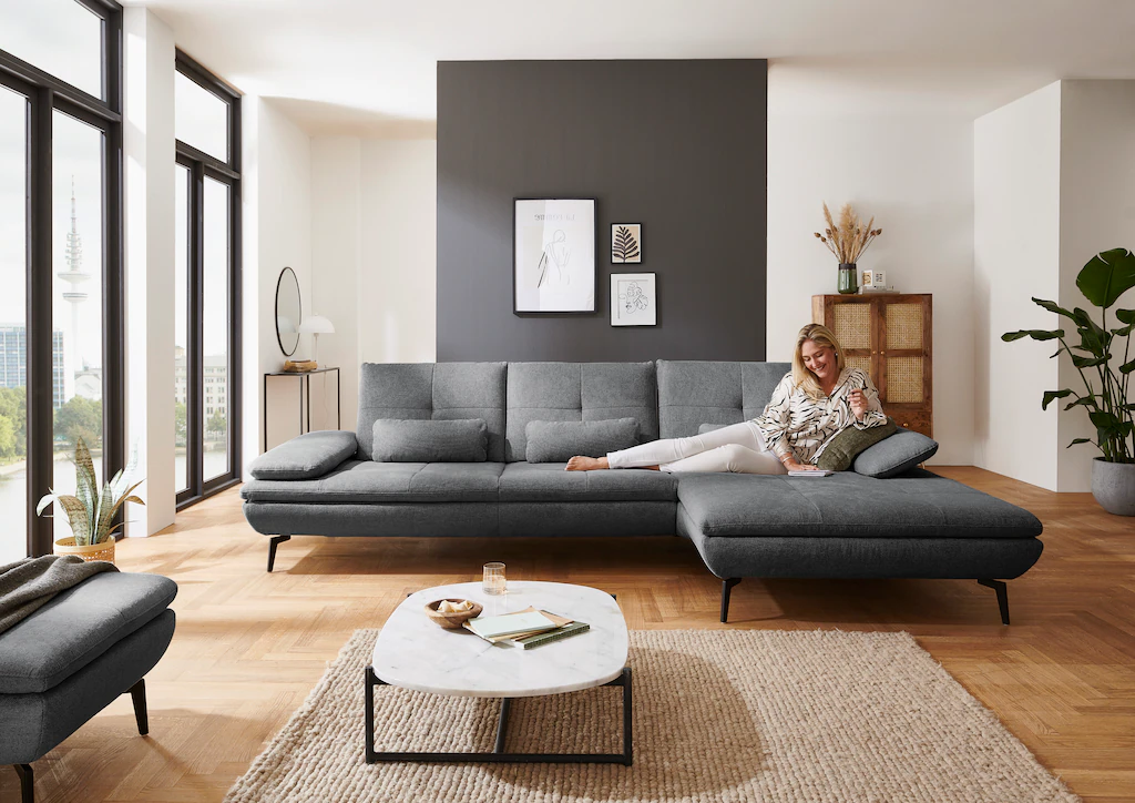 Die PlanBar Ecksofa "MP-IN23002 L-Form", (2 St.), wahlweise mit Armteil- un günstig online kaufen