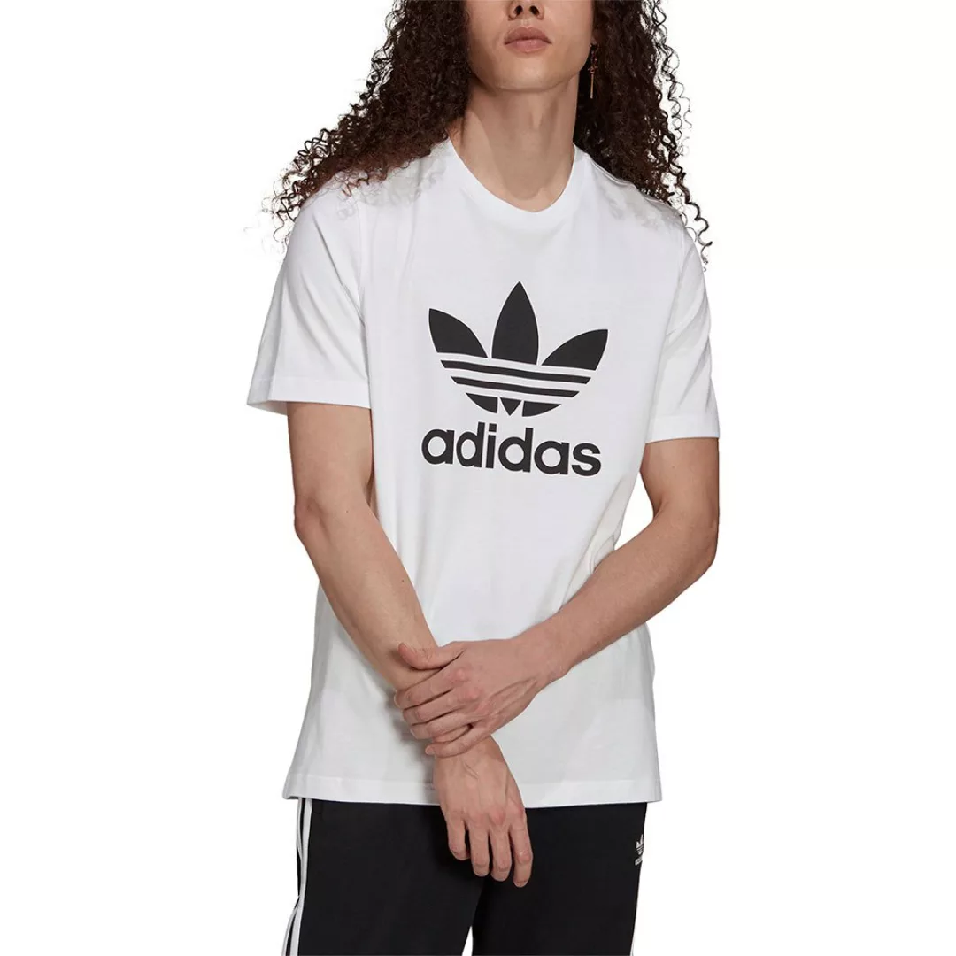 Adidas Originals Trefoil Kurzarm T-shirt S White / Black günstig online kaufen